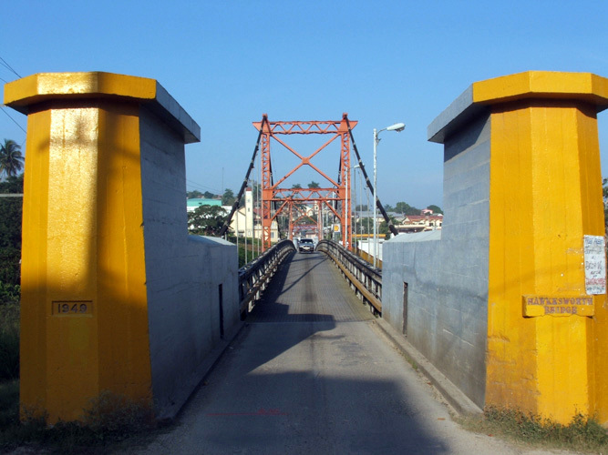 Hawksworth Bridge "Only one lane"